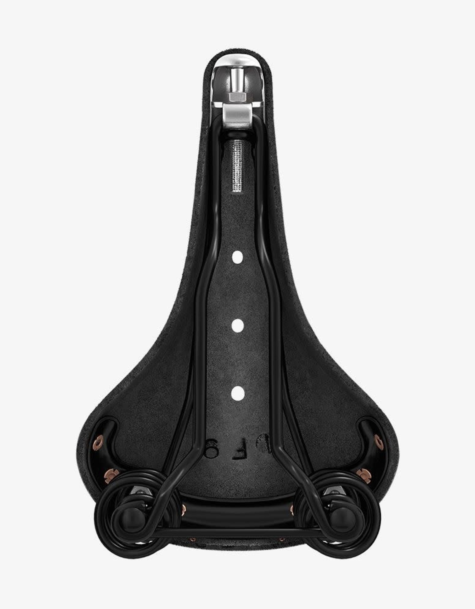 Brooks Brooks - Flyer Special, 175mm, Black w/black sprung rails