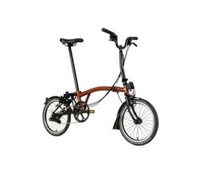 Brompton - Bike - C Line Explore, Flame Lacquer Black Edition, Mid