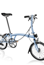 Brompton Brompton - Bike - C line Explore, Cloud Blue, S Handlebar, Schwalbe Marathon tires, standard Brompton saddle