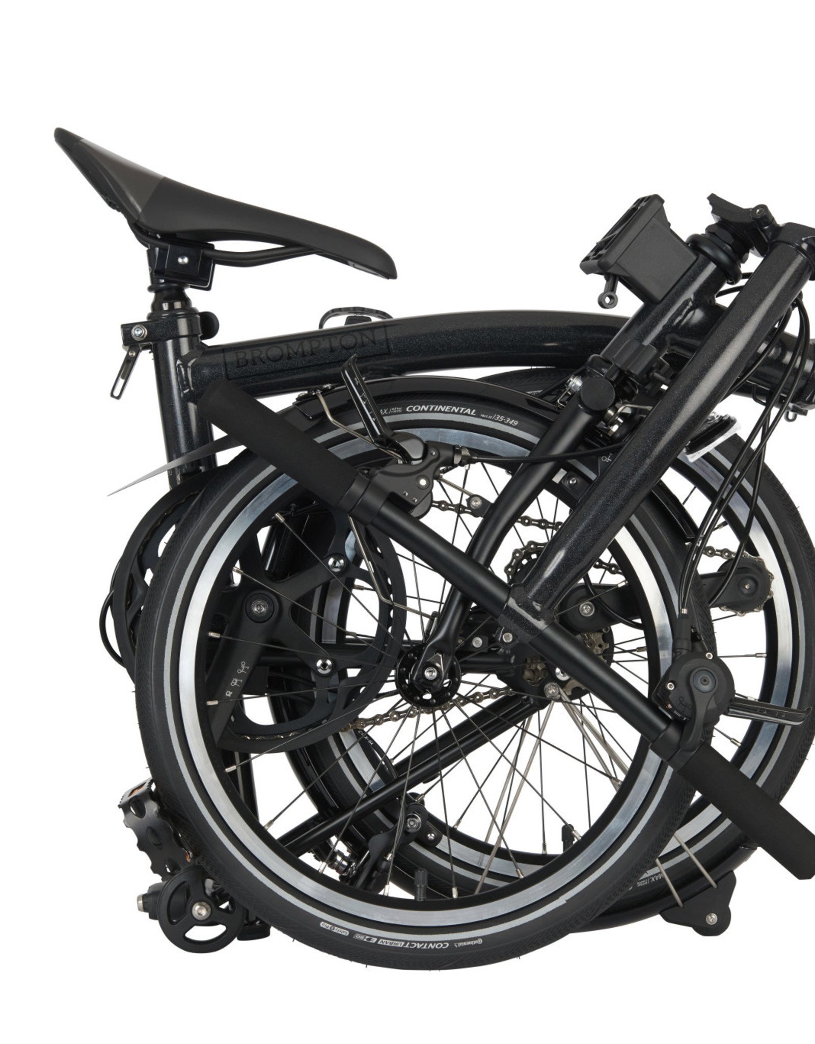 Brompton P Line Urban - Low - Midnight Black Metallic