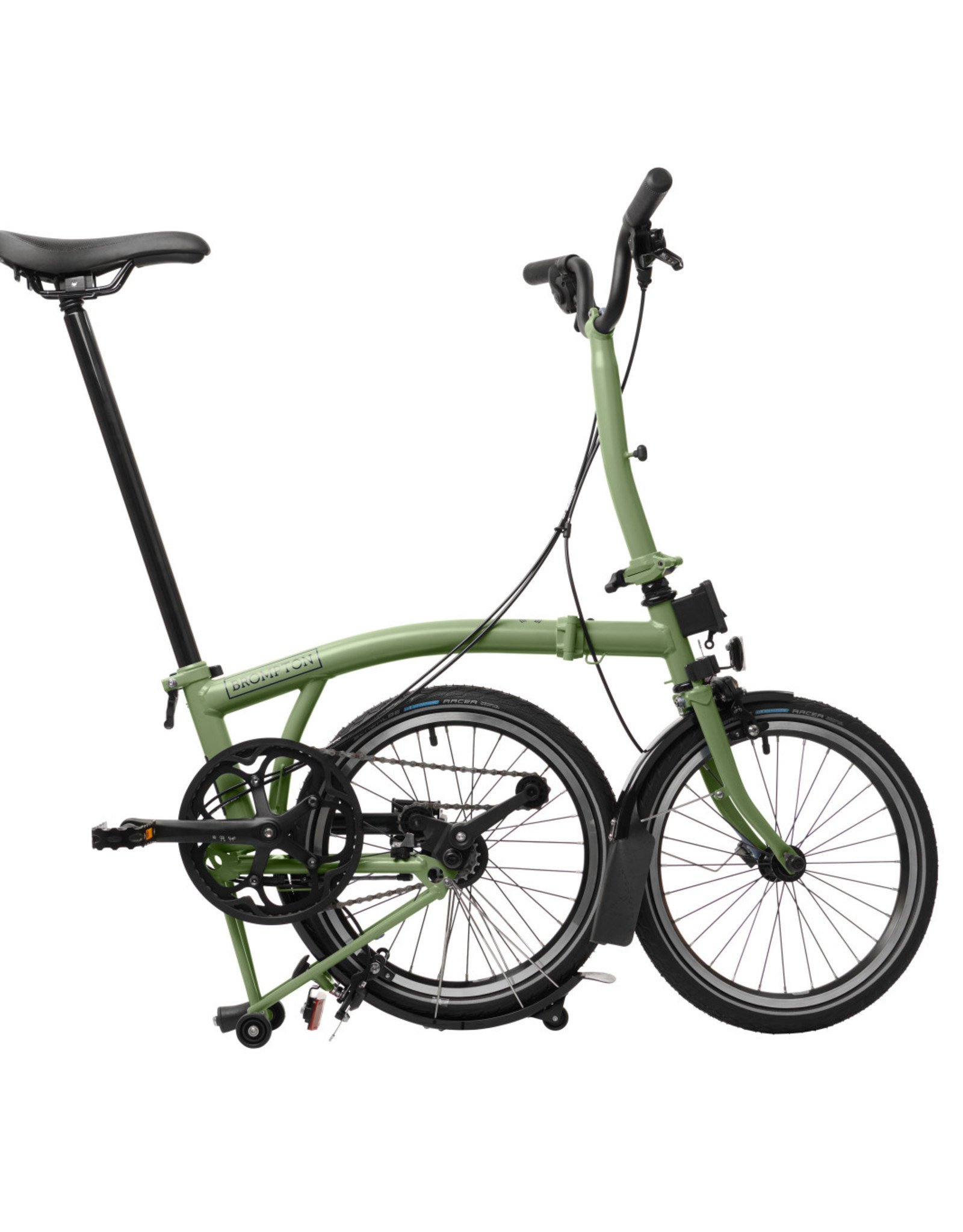 brompton racing green titanium