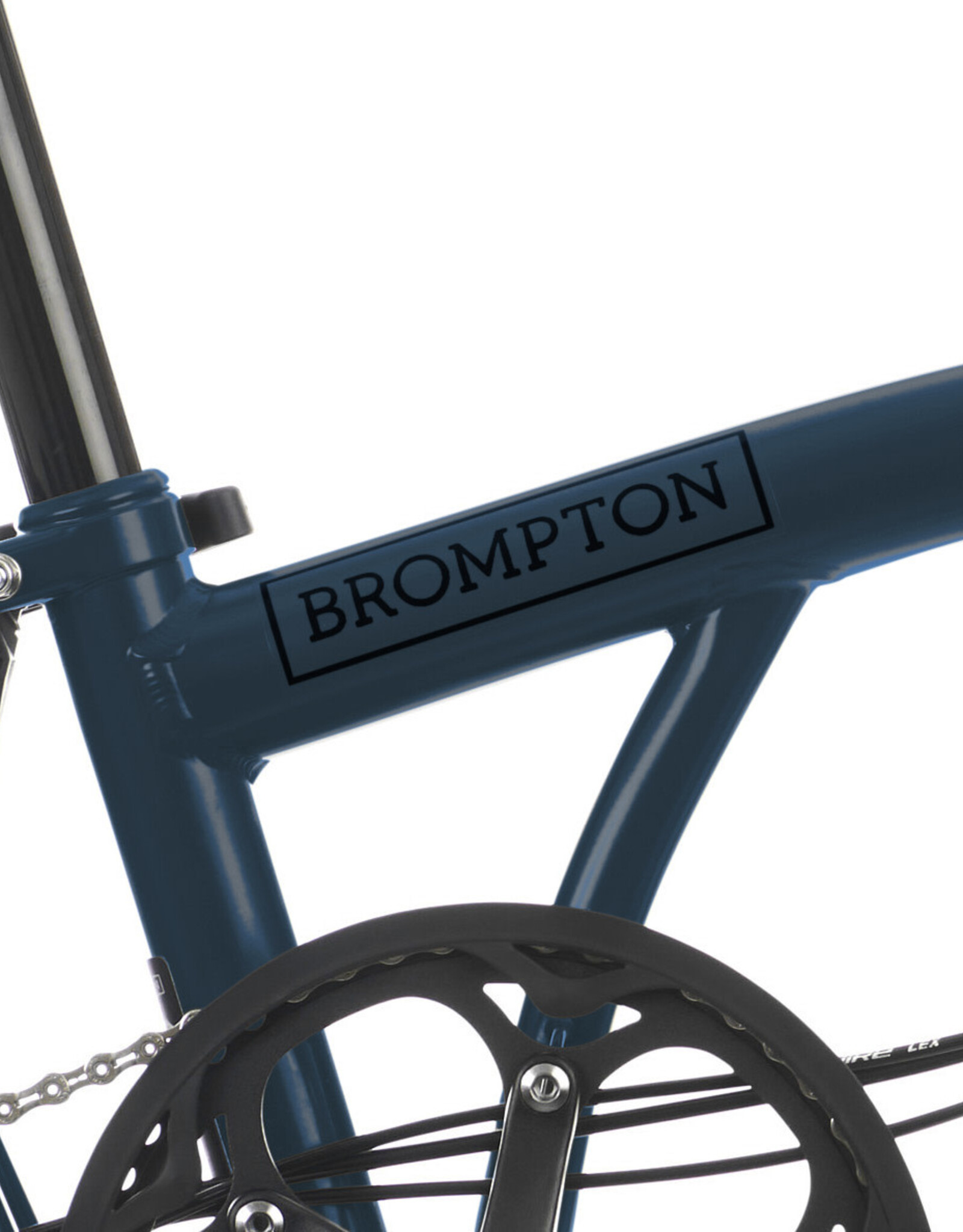 Brompton Brompton - Bike - C line 6 speed, Ocean Blue, M handlebar, Black Edition