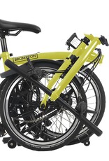 Brompton Brompton - Bike - C line 6 speed, Yuzu Lime, S handlebar, Black Edition