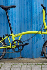 Brompton Brompton - Bike - C line 6 speed, Yuzu Lime, S handlebar, Black Edition