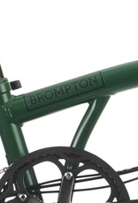 Brompton Brompton - Bike - C line Explore 6 Spd, Racing Green, M handlebar, Extended Seatpost, Brooks Cambium C17 Saddle