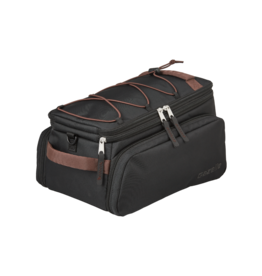 Gazelle Gazelle - Luggage - Rear Carrier Bag + MiK, 31 L, Black/Brown