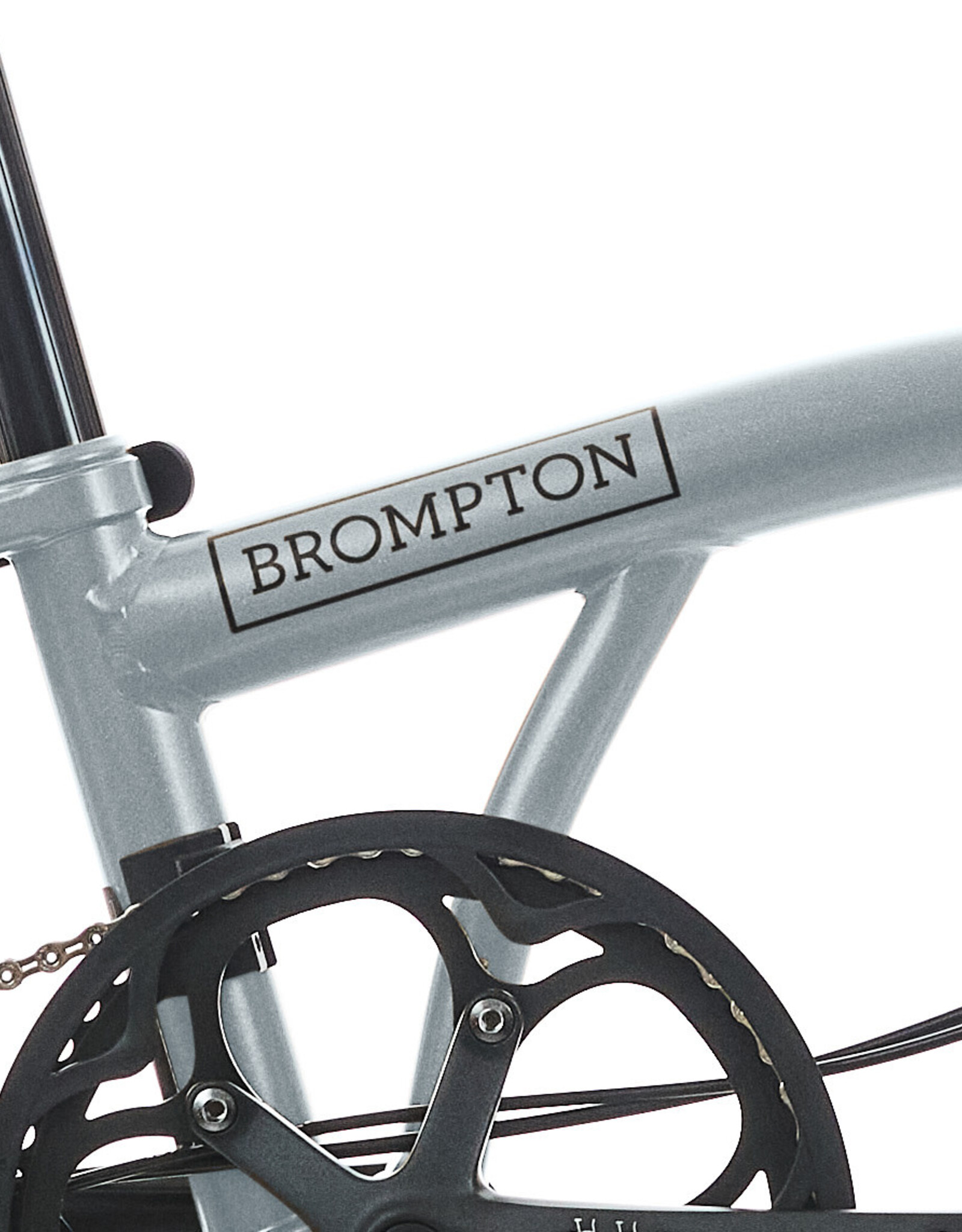 Brompton Brompton - Bike - P line Explore, 12 speed, M type, Lunar Ice