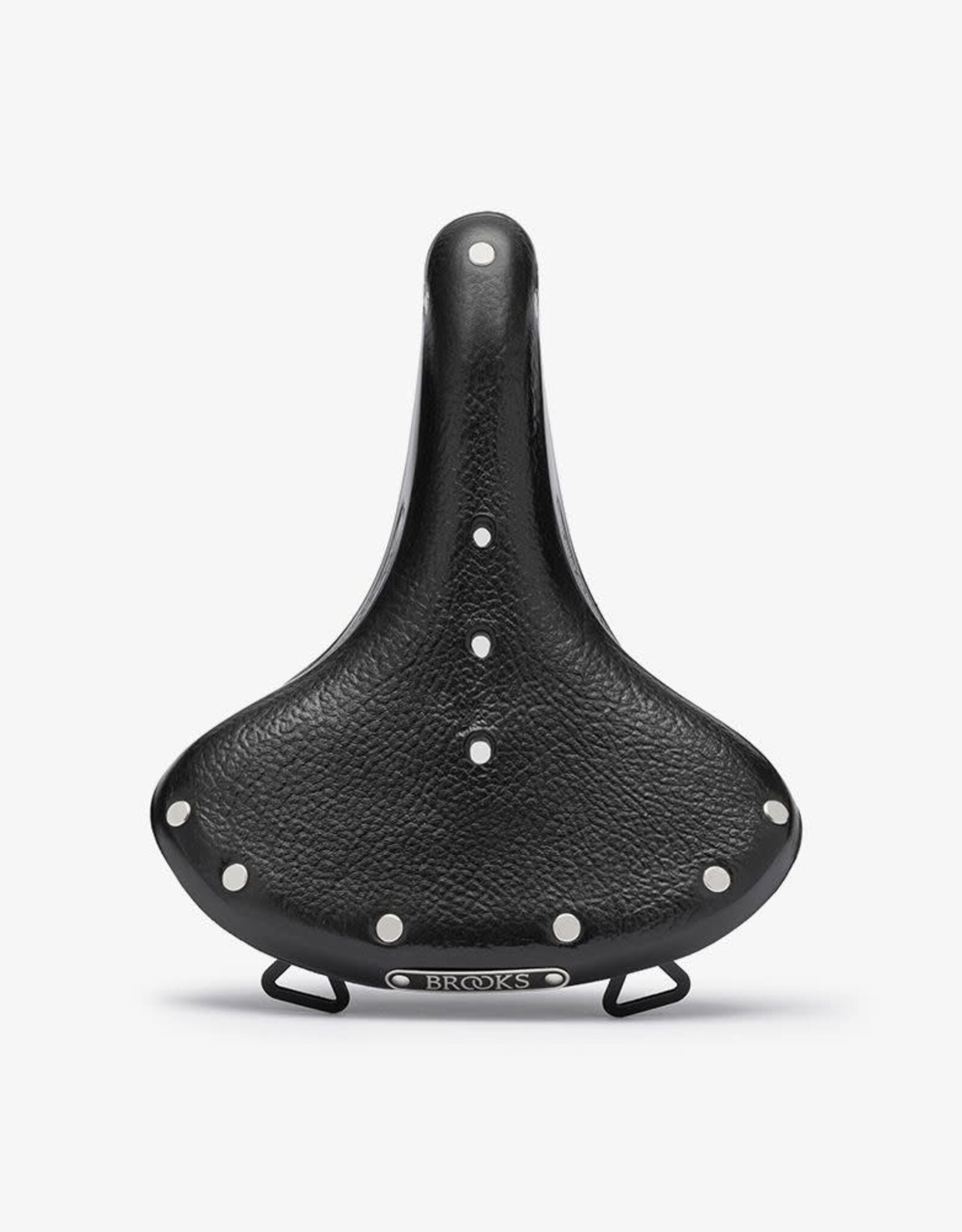 Brooks Brooks B68 Wide Leather Saddle Black Steel
