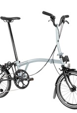 Brompton Brompton - Bike - P line Explore, 12 speed, M Handlebar, Lunar Ice