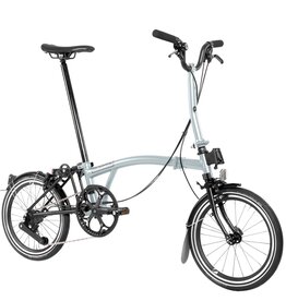 Brompton Brompton - Bike - P line Explore, 12 speed, M Handlebar, Lunar Ice