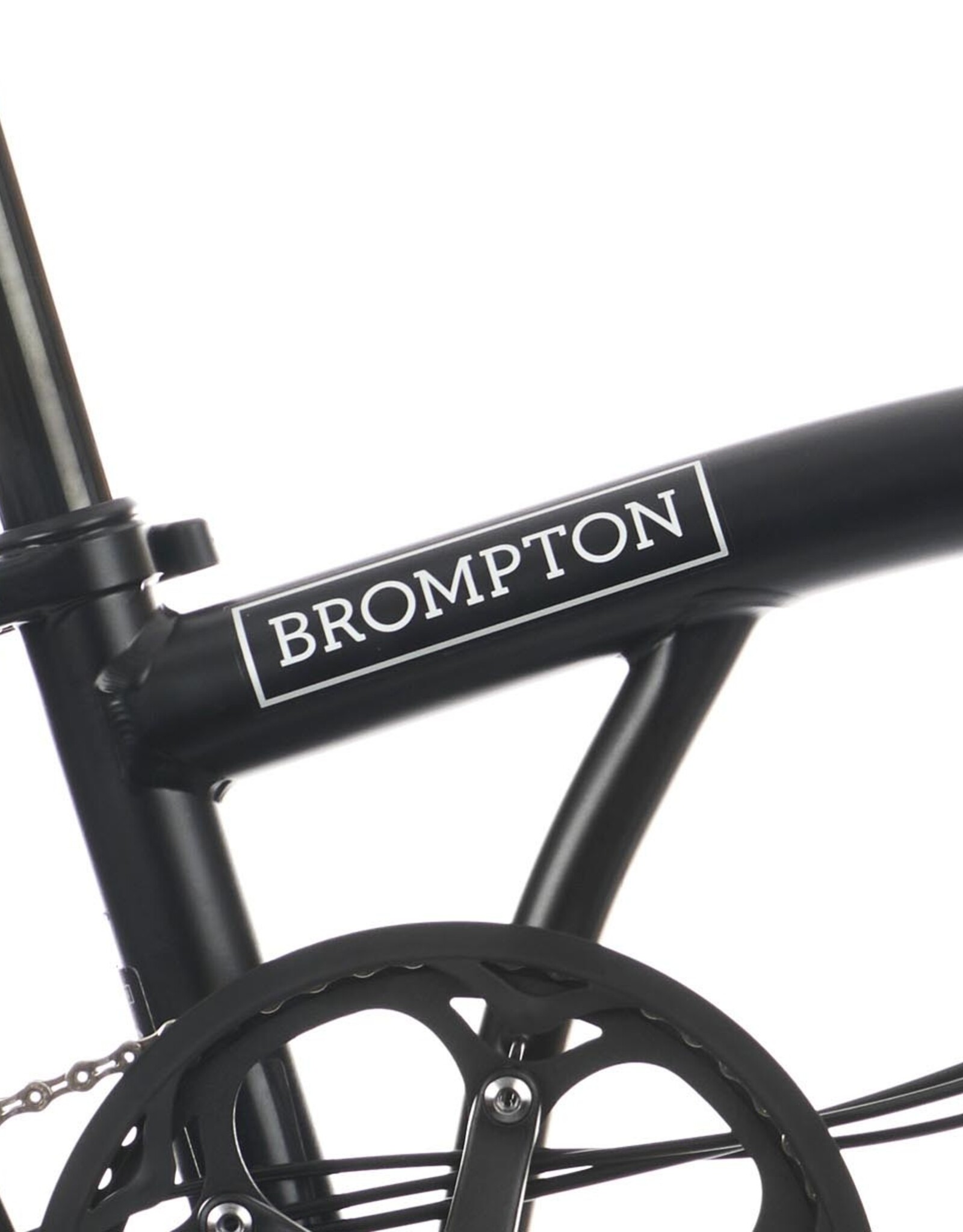 Brompton Brompton - Bike - C line Explore, Matte Black (BE), M Handlebar, Standard Seatpost, Standard Width Brompton Saddle