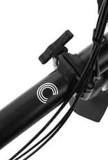 Brompton Brompton - Bike - C line Explore, Matte Black (BE), M Handlebar, Standard Seatpost, Standard Width Brompton Saddle