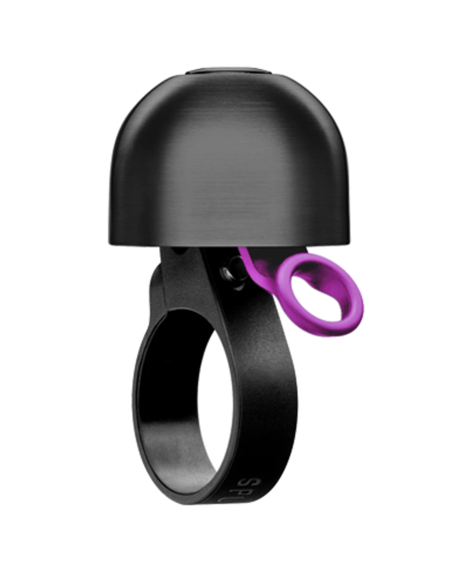 SpurCycle SpurCycle - Compact Bell, 22.2, Black + Purple