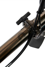 Brompton Brompton - Bike - C Line 6-speed, Mid-rise HB, Extended Seatpost, Std 147mm Brompton Saddle, Black Lacquer BE