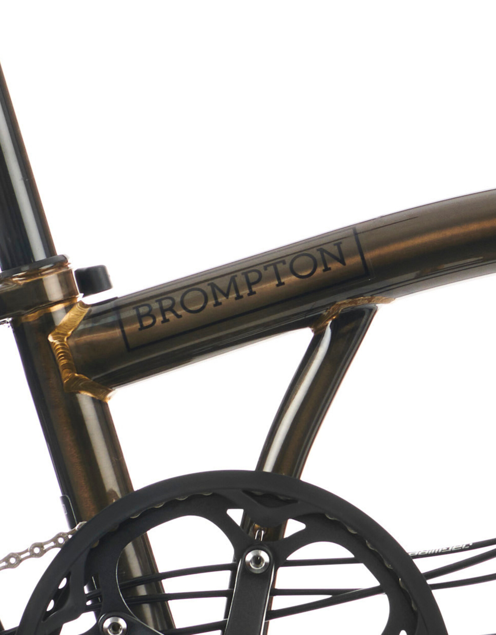Brompton Brompton - Bike - C Line 6-speed, Mid-rise HB, Extended Seatpost, Std 147mm Brompton Saddle, Black Lacquer BE
