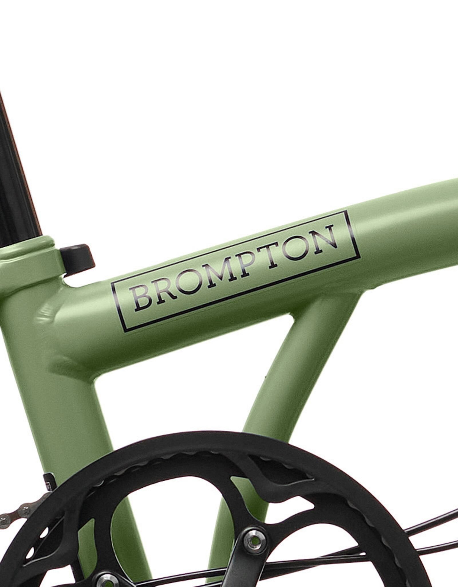 Brompton Brompton - Bike - C Line Urban 2-speed, S Handlebar, Extended Seatpost, Brompton Saddle, Matcha Green