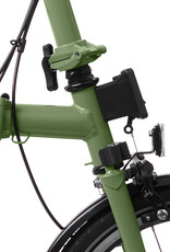 Brompton Brompton - Bike - C Line Urban, Matcha Green, S Handlebar, Extended Seatpost, Brompton Saddle