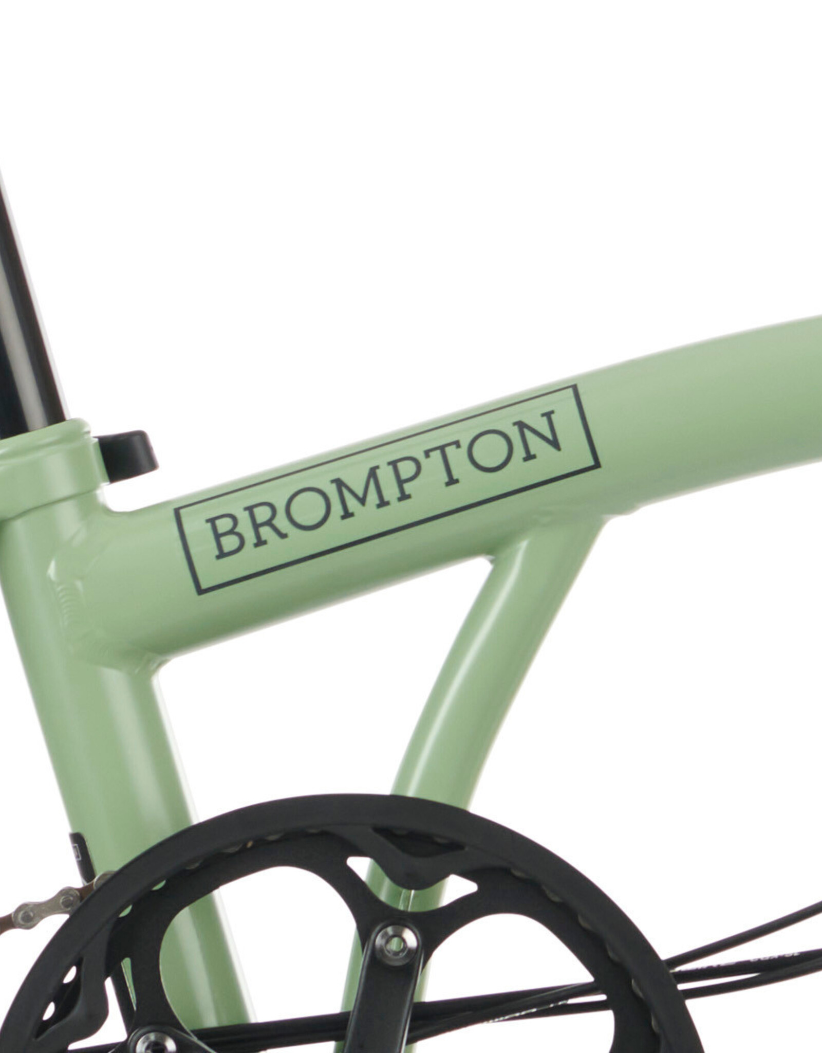 Brompton Brompton - Bike - C Line Explore, Matcha Green, H Handlebar, Extended Seatpost, Brompton Saddle