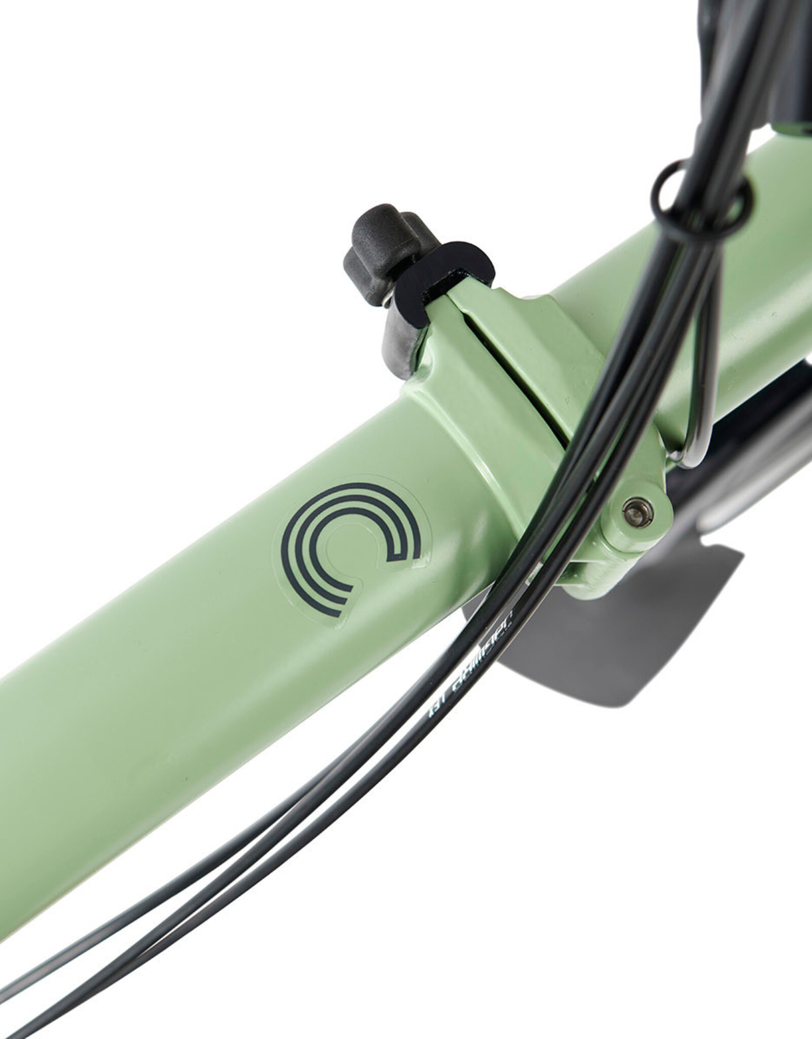 Brompton Brompton - Bike - C Line Explore, Matcha Green, H Handlebar, Extended Seatpost, Brompton Saddle
