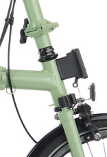 Brompton Brompton - Bike - C Line Explore, Matcha Green, H Handlebar, Extended Seatpost, Brompton Saddle