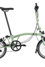Brompton Brompton - Bike - C Line Explore, Matcha Green, H Handlebar, Extended Seatpost, Brompton Saddle
