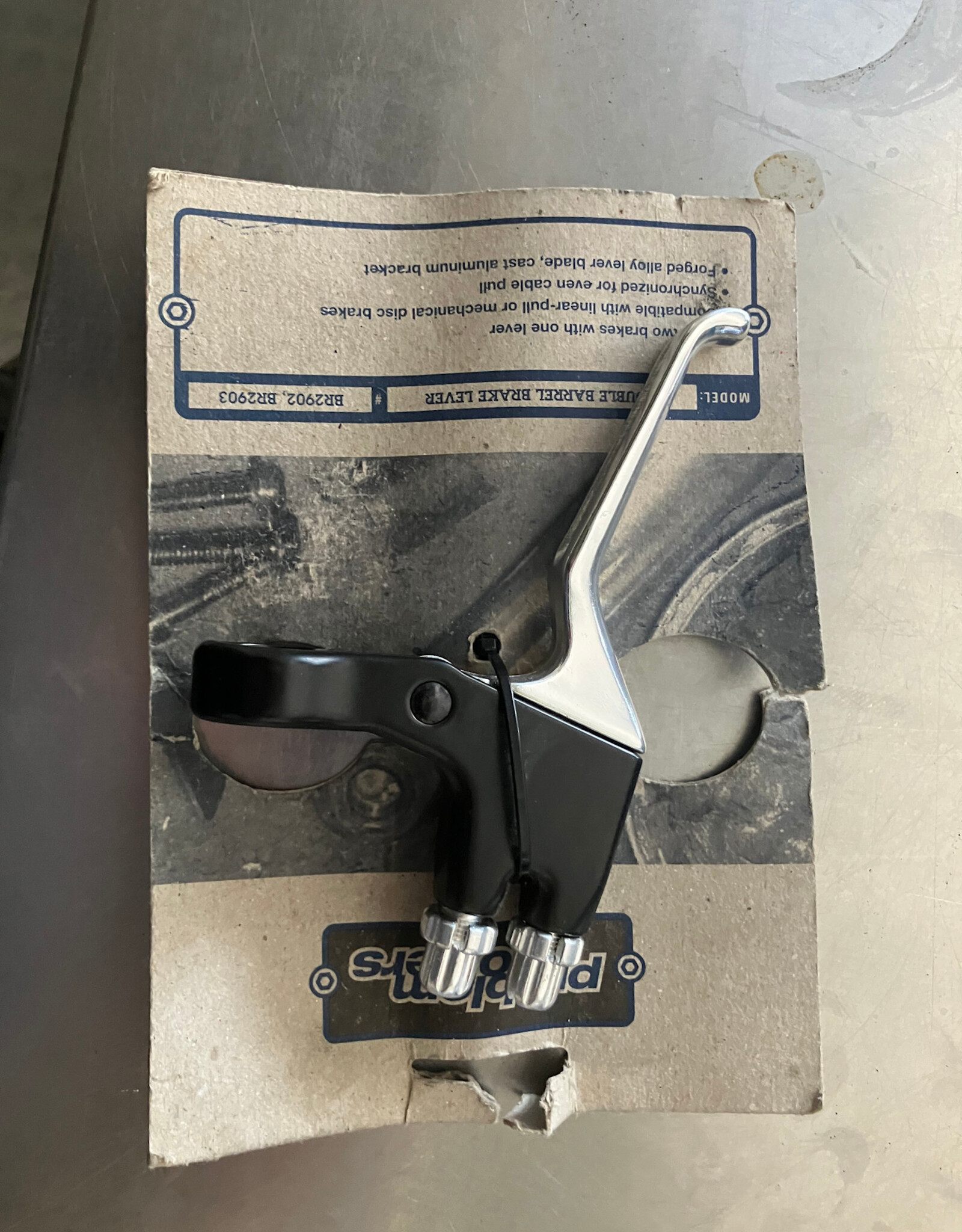 Problem Solvers Double Barrel Brake Lever, Left
