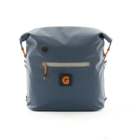 Brompton Brompton - Luggage - Borough Waterproof Roll Top Bag, Navy/Grey, Small