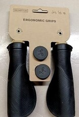 Brompton Brompton Ergonomic Grips, Black/Grey