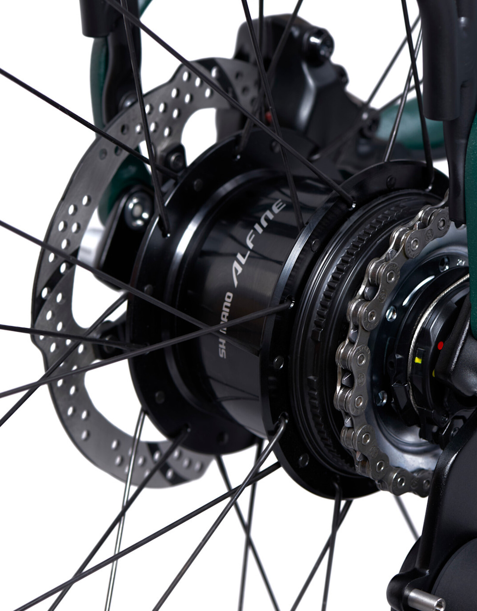 Brompton Brompton - Bike - G line, Forest Green, 8 Spd Alfine