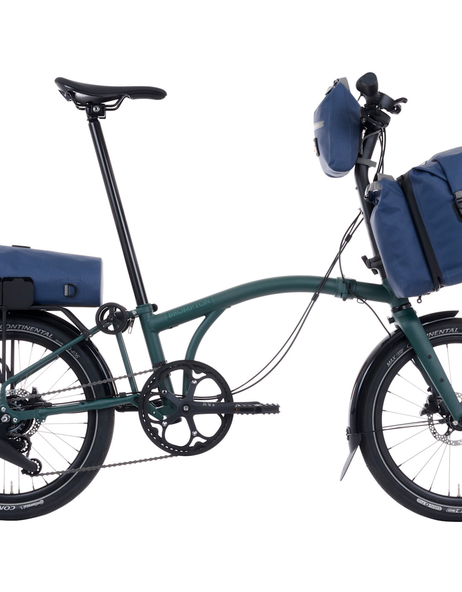 Brompton Brompton - Bike - G line, Forest Green, 8 Spd Alfine