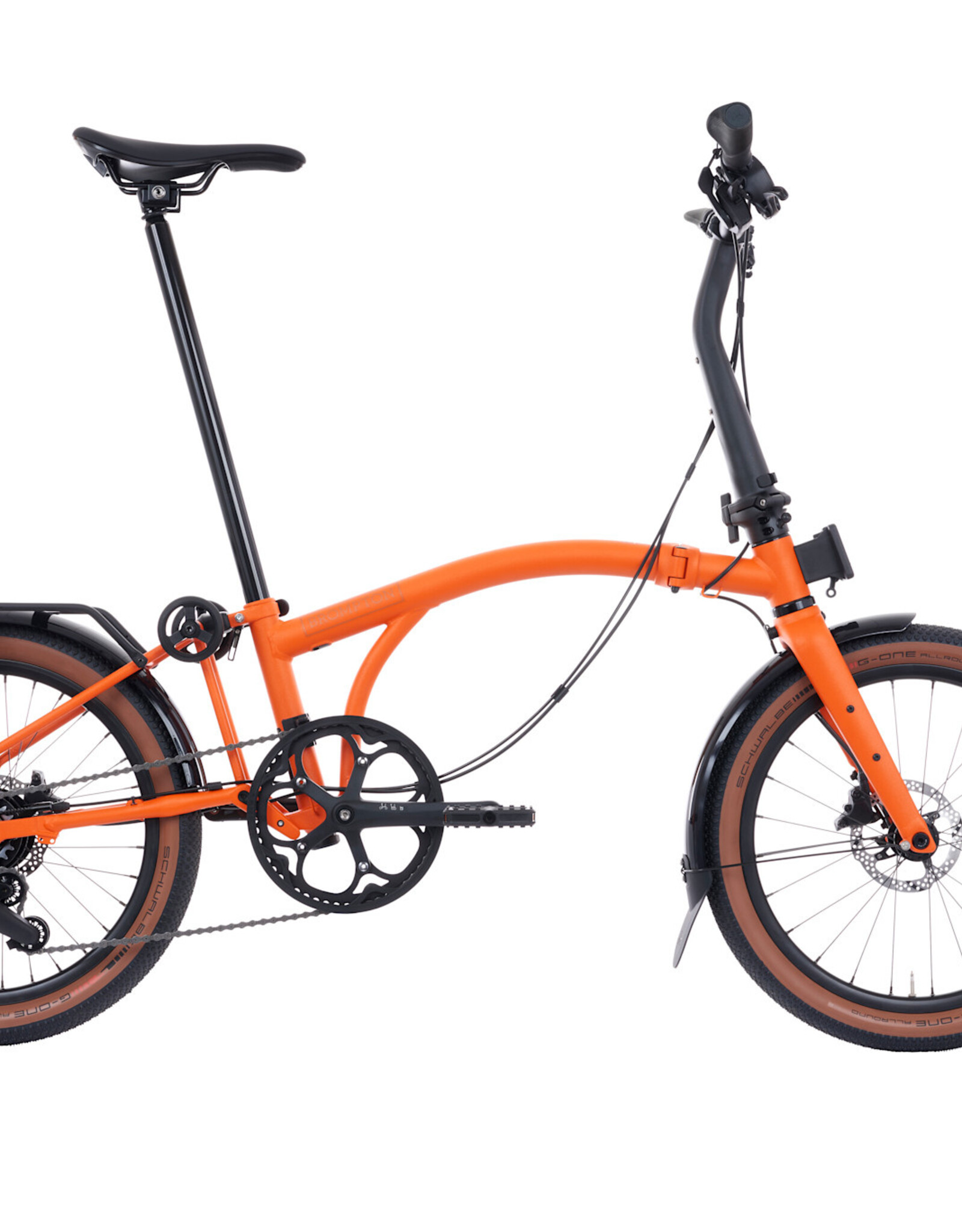 Brompton Brompton - Bike - G line, Adventure Orange, 8 Spd Alfine
