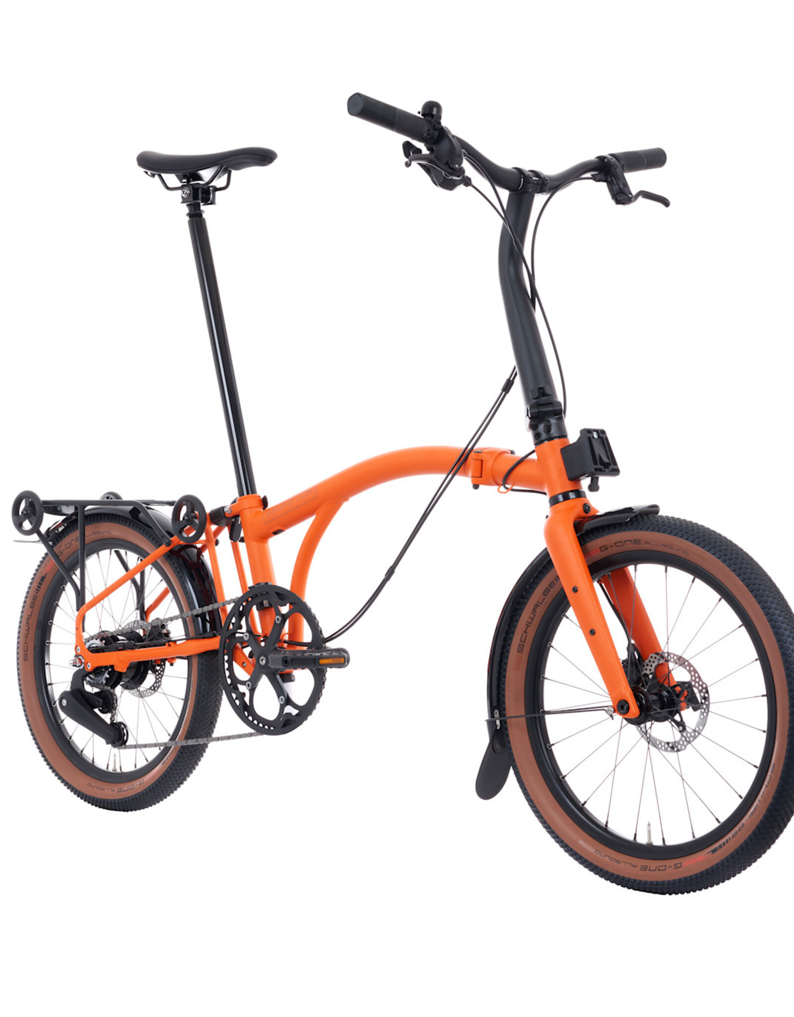 Brompton Brompton - Bike - G line, Adventure Orange, 8 Spd Alfine
