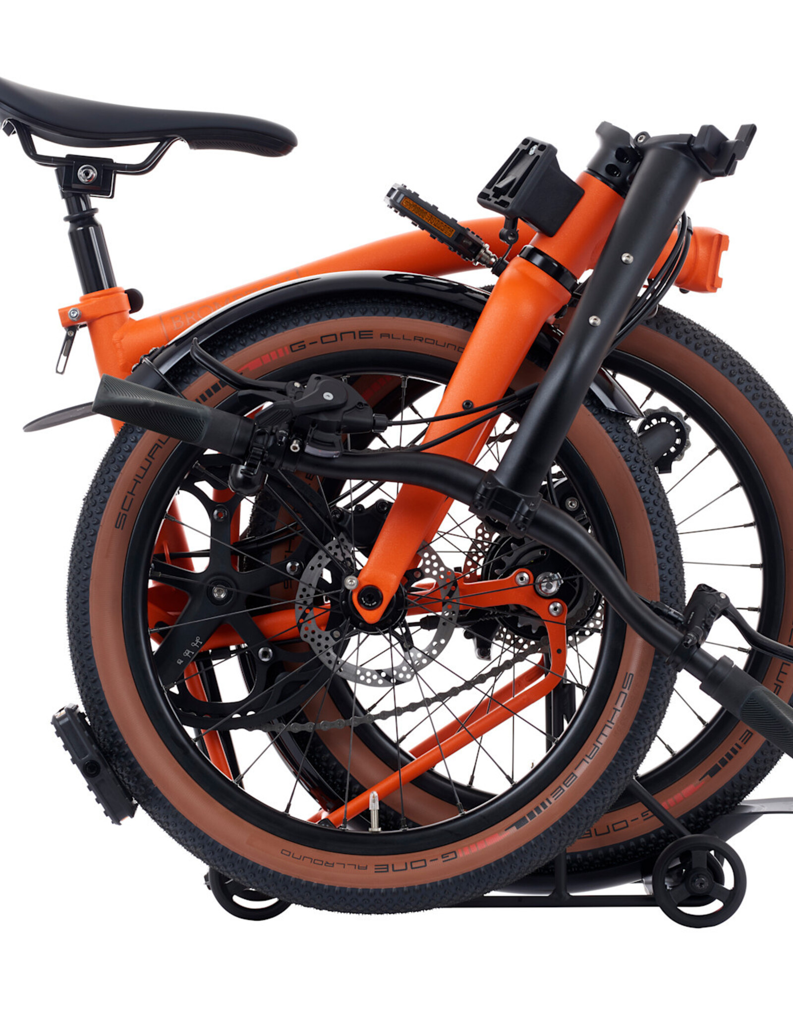 Brompton Brompton - Bike - G line, Adventure Orange, 8 Spd Alfine