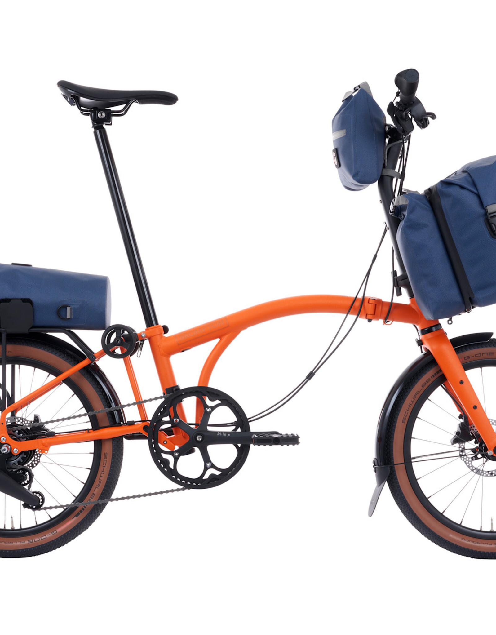 Brompton Brompton - Bike - G line, Adventure Orange, 8 Spd Alfine