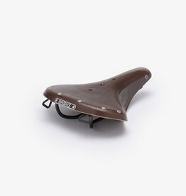 Brooks Brooks - B68 Classic Leather, 205mm, Black Rails, Brown Leather