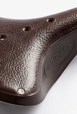 Brooks Brooks - B68 Classic Leather, 205mm, Black Rails, Brown Leather