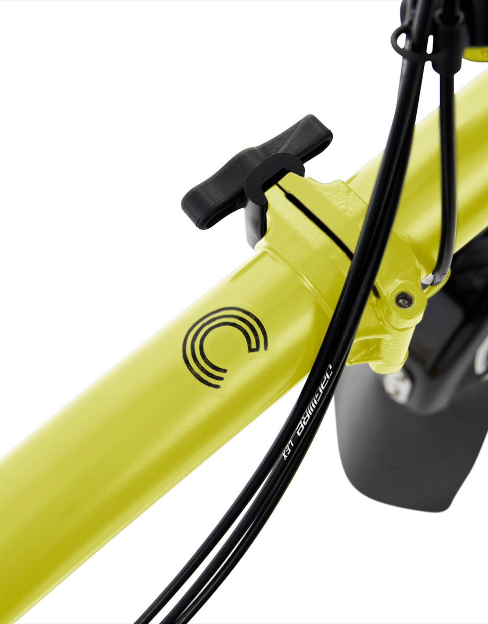 Brompton Brompton - Bike - C Line Explore 6 Spd, Yuzu Green, M Handlebar, Brooks B17 Classic Saddle (Black), Extended Seatpost, Brompton Ergonomic Grips