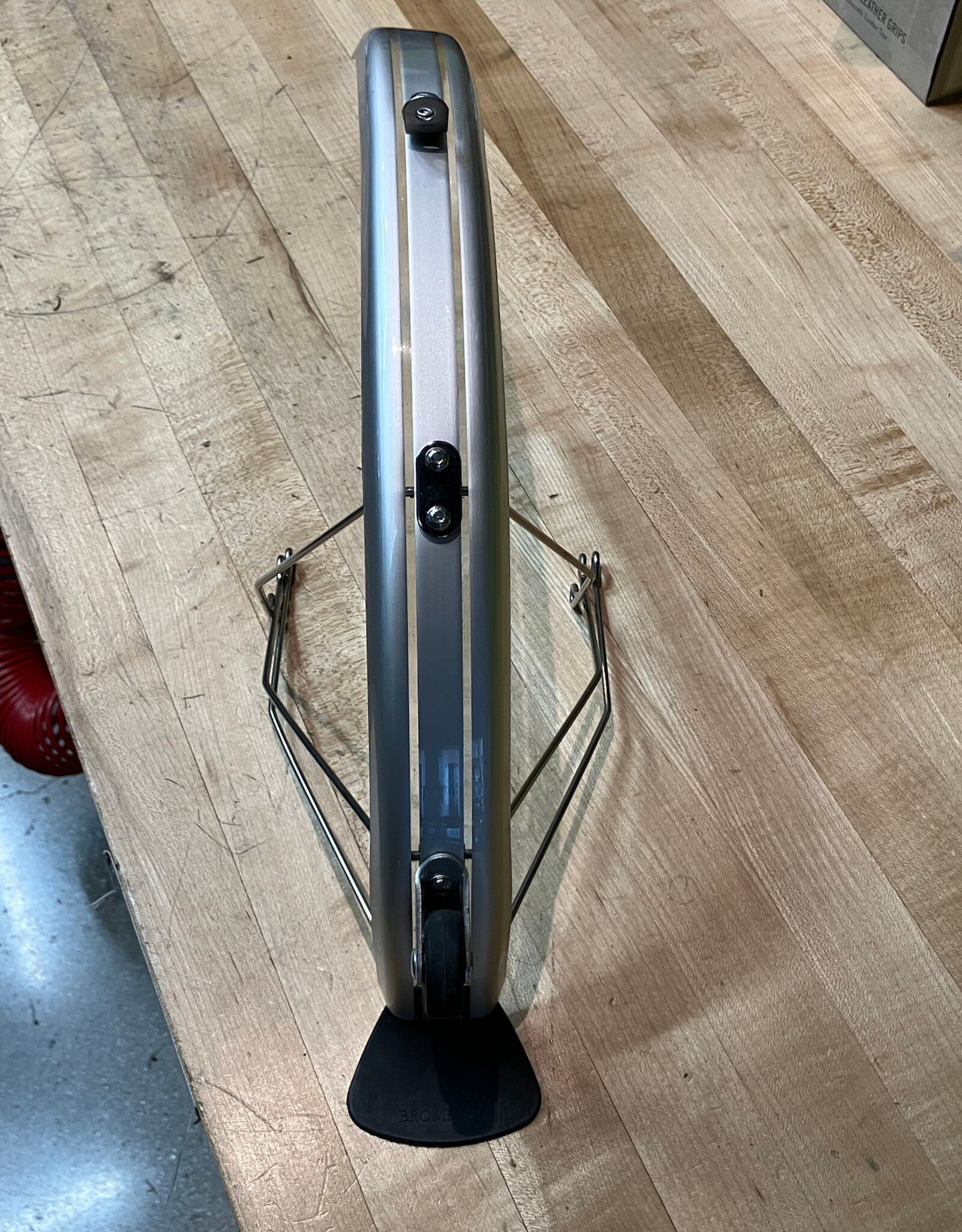 Brompton Brompton -  L Version Mudguard blade, flap and stays (no hardware), Silver