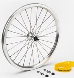 Brompton Brompton - Wheel - Front radial lacing including fittings for Standard bikes, Silver