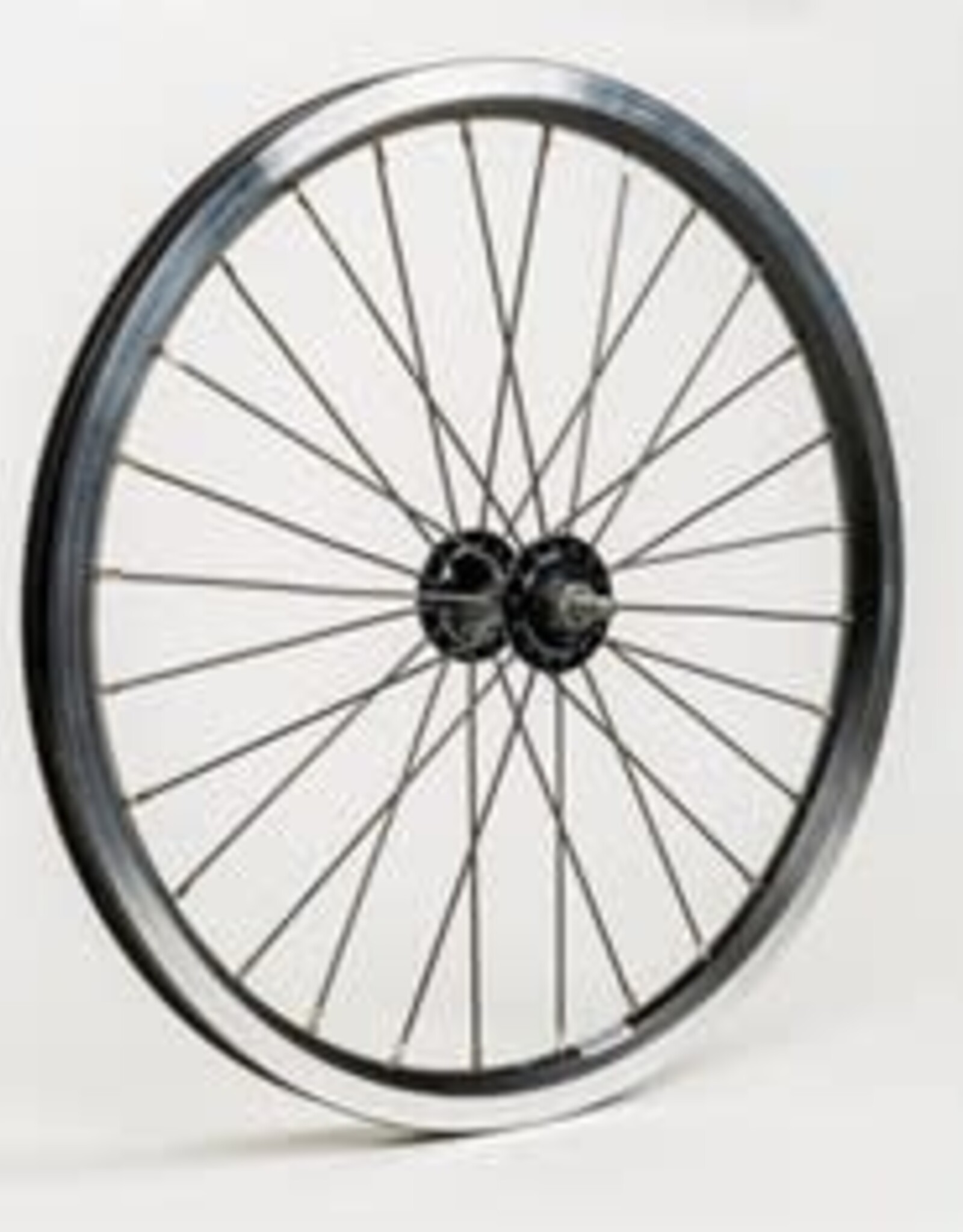 Brompton Brompton - Wheel - Front radial lacing includes standard fittings, Black