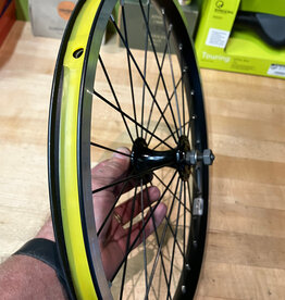 Brompton Brompton - Wheel - Front radial lacing includes standard fittings, Black
