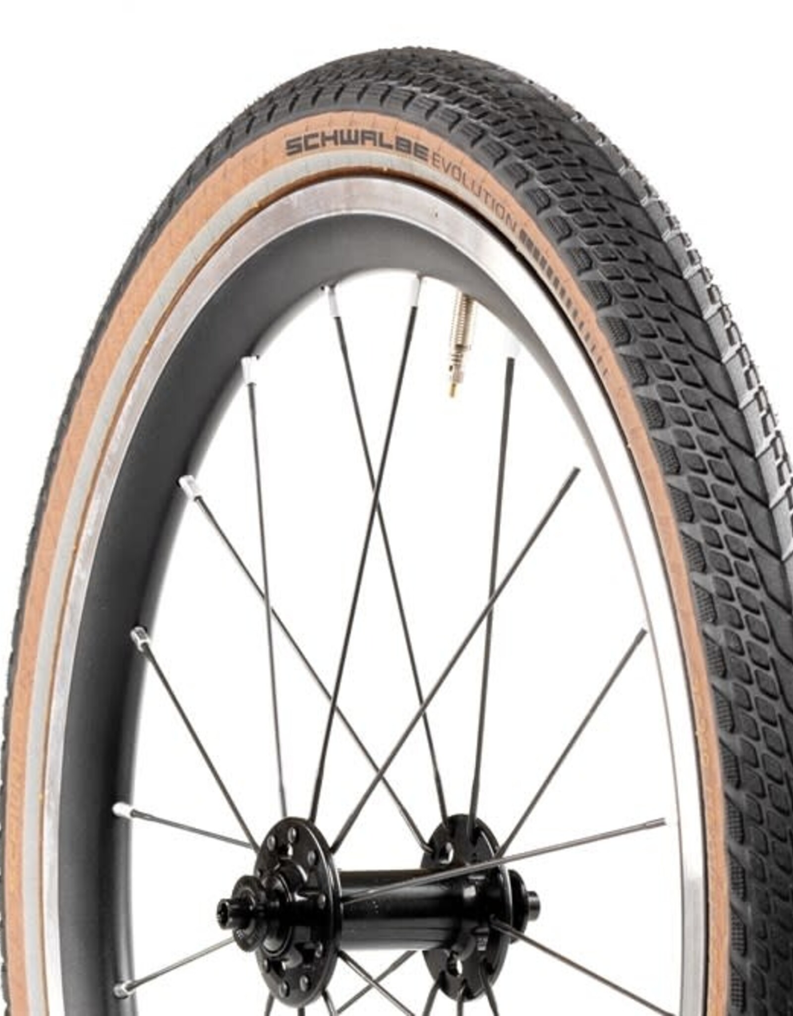 Brompton Schwalbe MARATHON ALMOTION, 16 x 1.35 (35-349), Folding Tan Wall