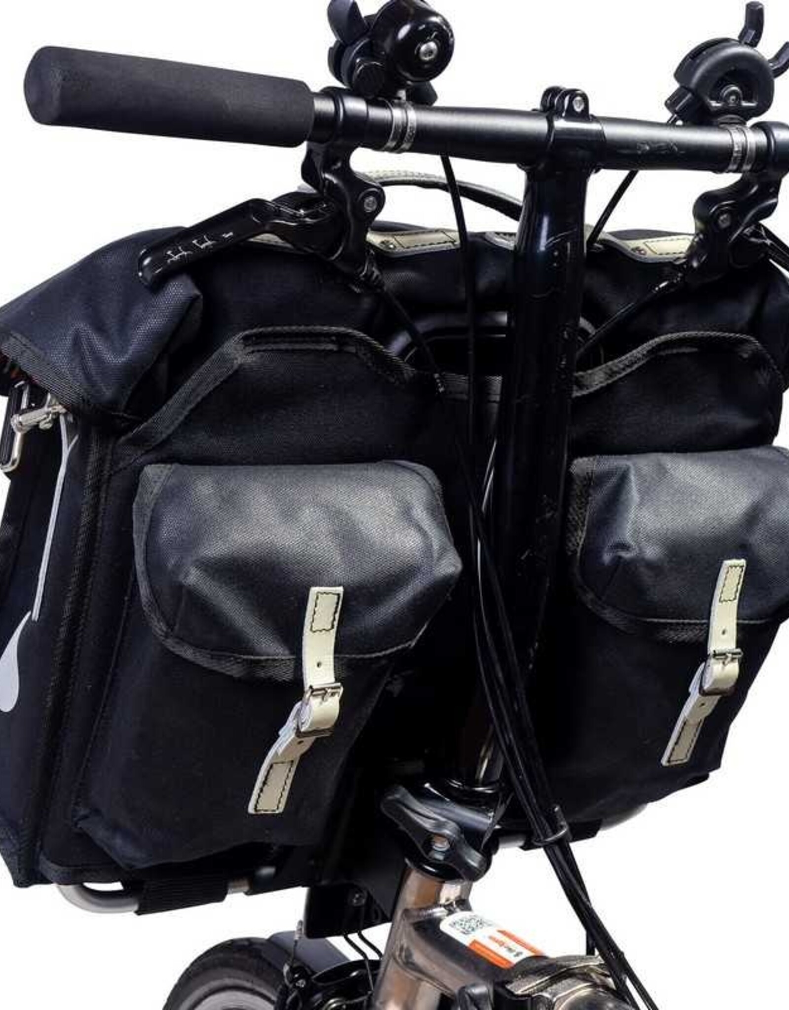 Carradice Carradice Brompton City Folder, 25L, Black w/bag frame