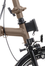Brompton Brompton - Bike - P line 12 Spd, High-rise HB, Std SP, Brompton Superlight Saddle, Bronze Sky Metallic