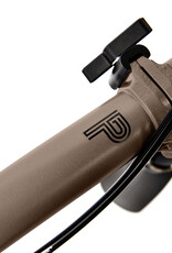 Brompton Brompton - Bike - P line 12 Spd, High-rise HB, Std SP, Brompton Superlight Saddle, Bronze Sky Metallic