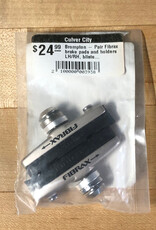 Brompton Brompton - Pair Fibrax brake pads and holders LH/RH, blister pk