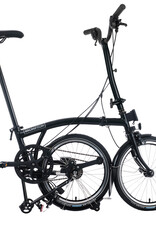 Brompton Brompton - Bike - C line 12 Spd, High-rise HB, Ext SP, Brompton 147mm saddle, Matte Black