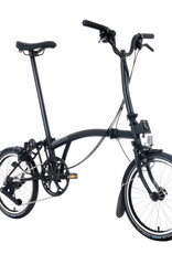 Brompton Brompton - Bike - C line 12-speed, Mid-rise HB, Std SP, Brompton 147mm saddle, Matte Black