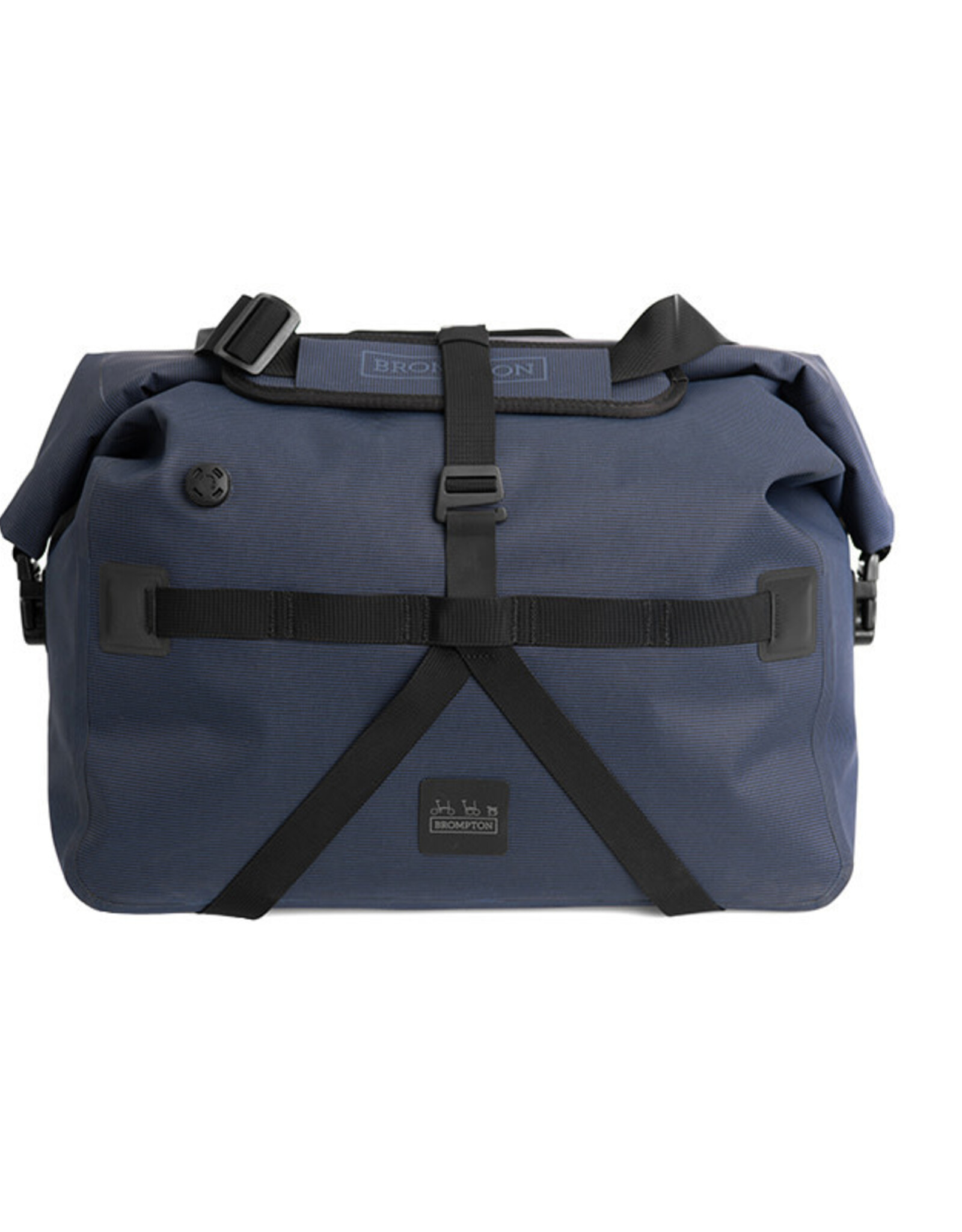 Brompton Brompton - Luggage - Borough Waterproof 25L, Navy, w_frame