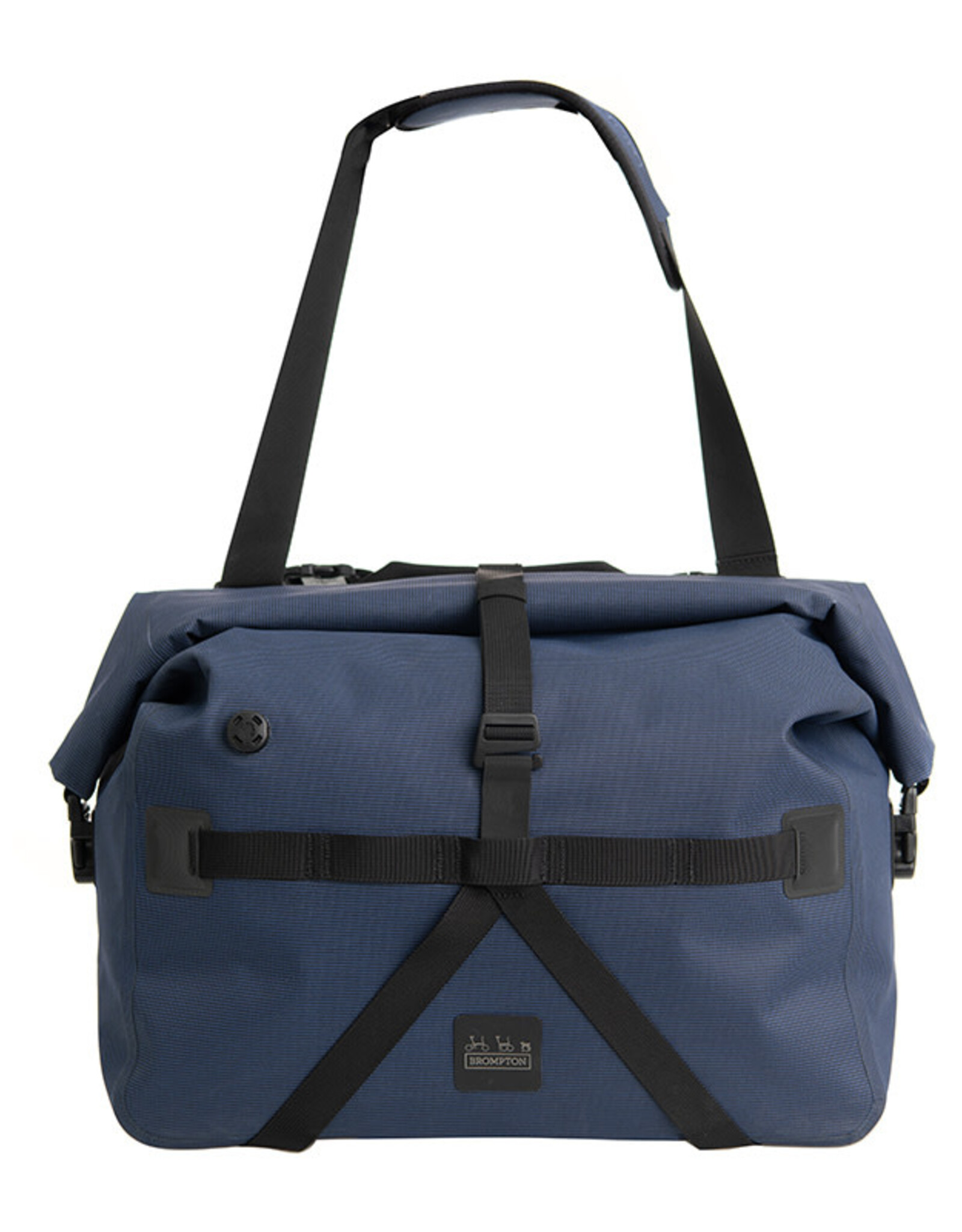 Brompton Brompton - Luggage - Borough Waterproof 25L, Navy, w_frame